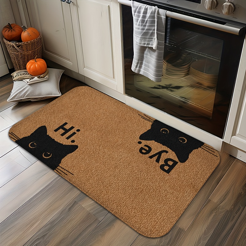 Cat-Print Doorway Floor Mat — thumbnail 2