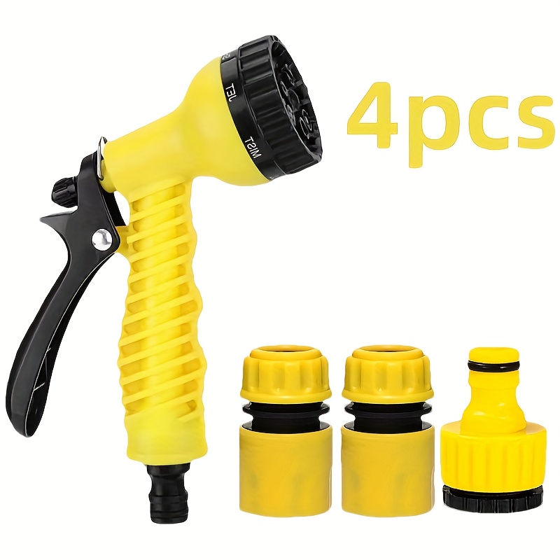 Garden Hose Spray Nozzle with Connector Accessories