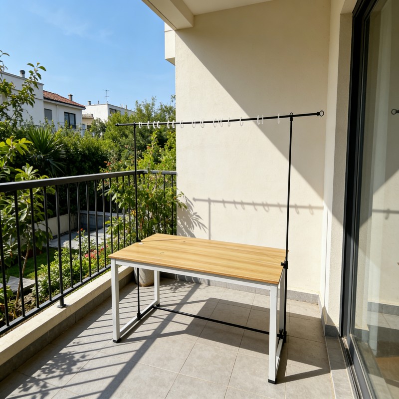 Adjustable Curtain Rod Support System — thumbnail 5