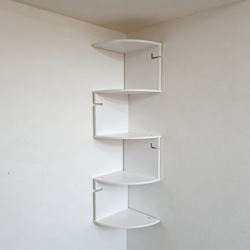 Wall Corner Shelf with Open Compartments — thumbnail 6