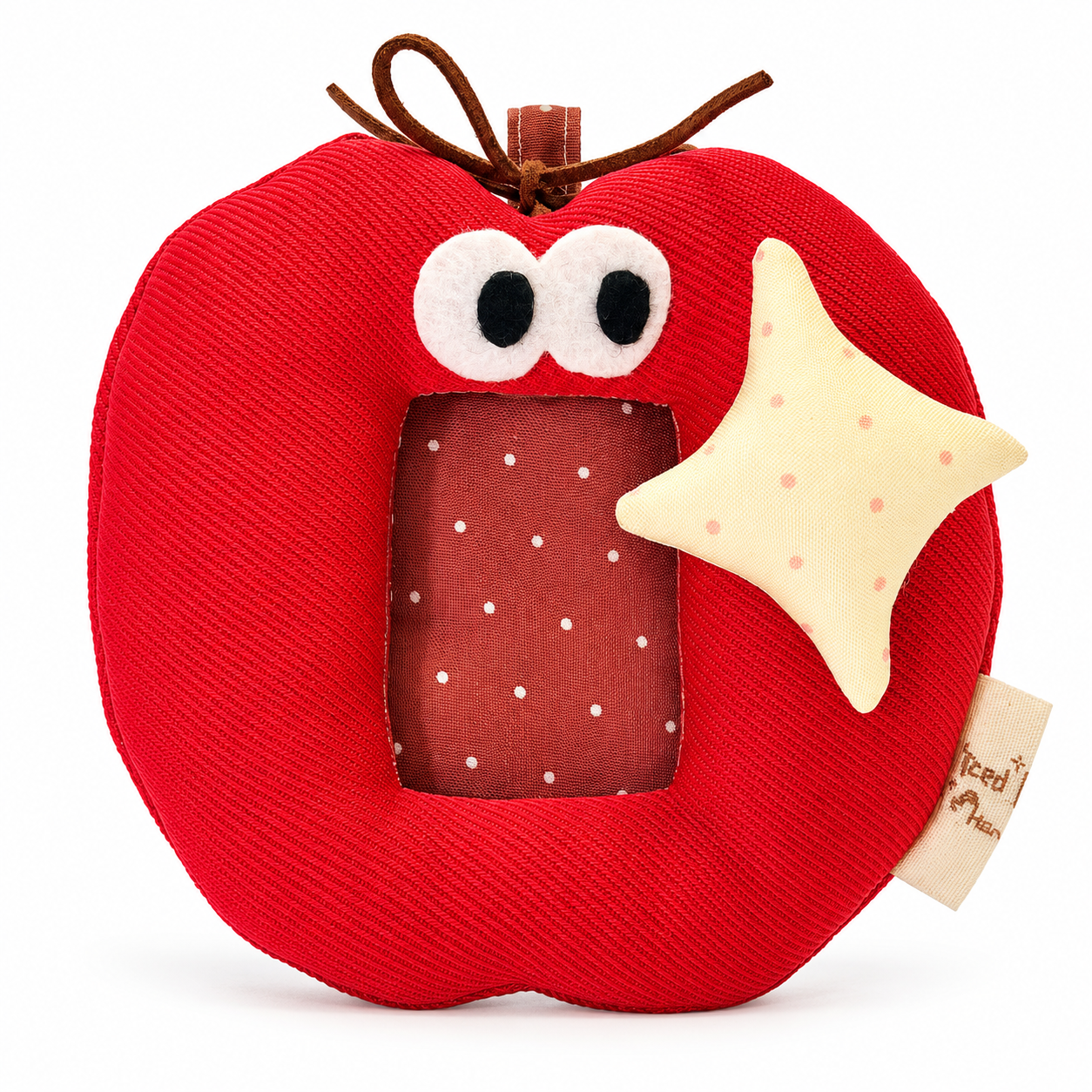 IcedBasket Handmade Apple Photocard Holder & Bag Charm