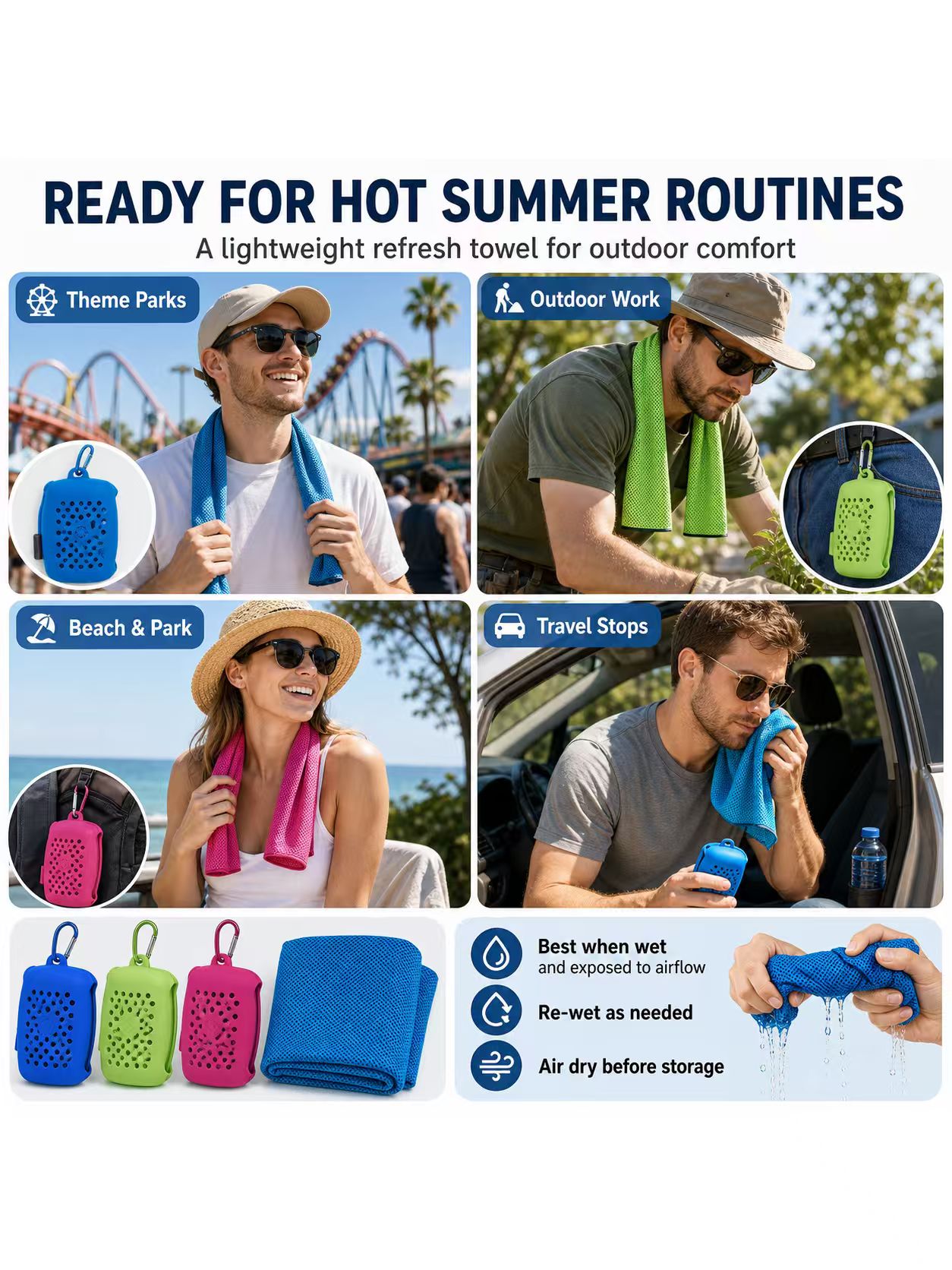Cooling Sports Towel with Carry Case — thumbnail 10