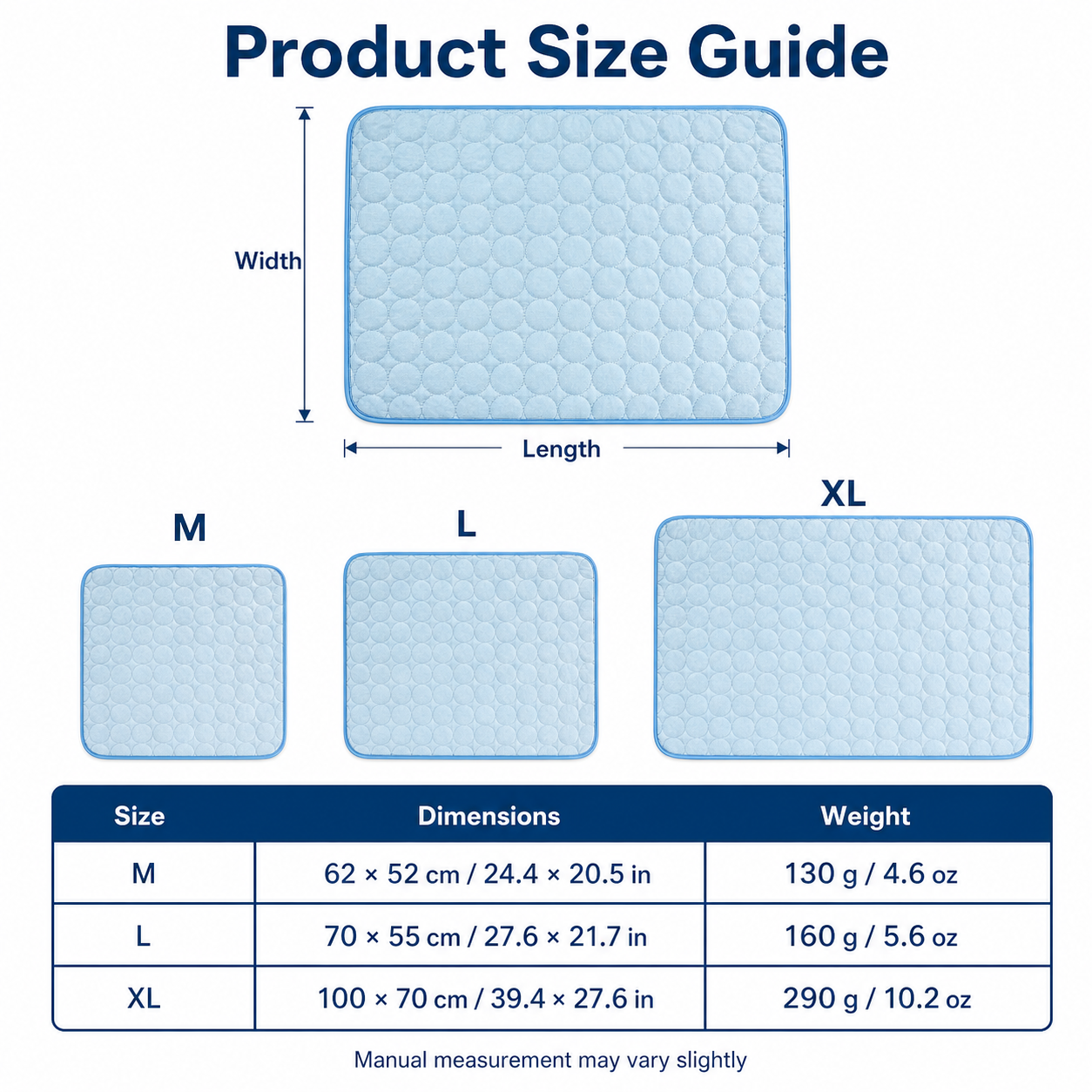 Quilted Pet Cooling Mat — thumbnail 6