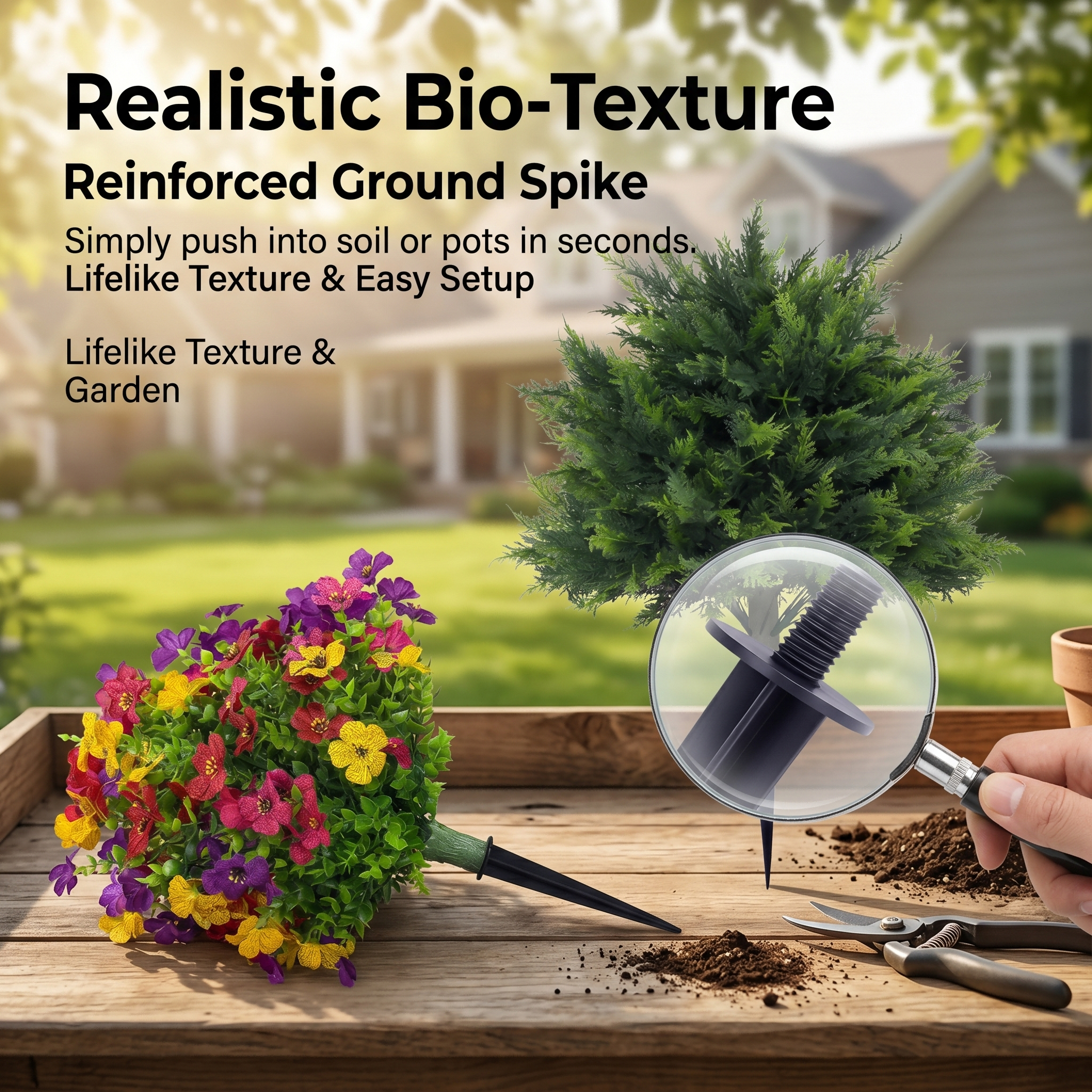 Artificial Greenery Stems for Garden Decoration — thumbnail 4