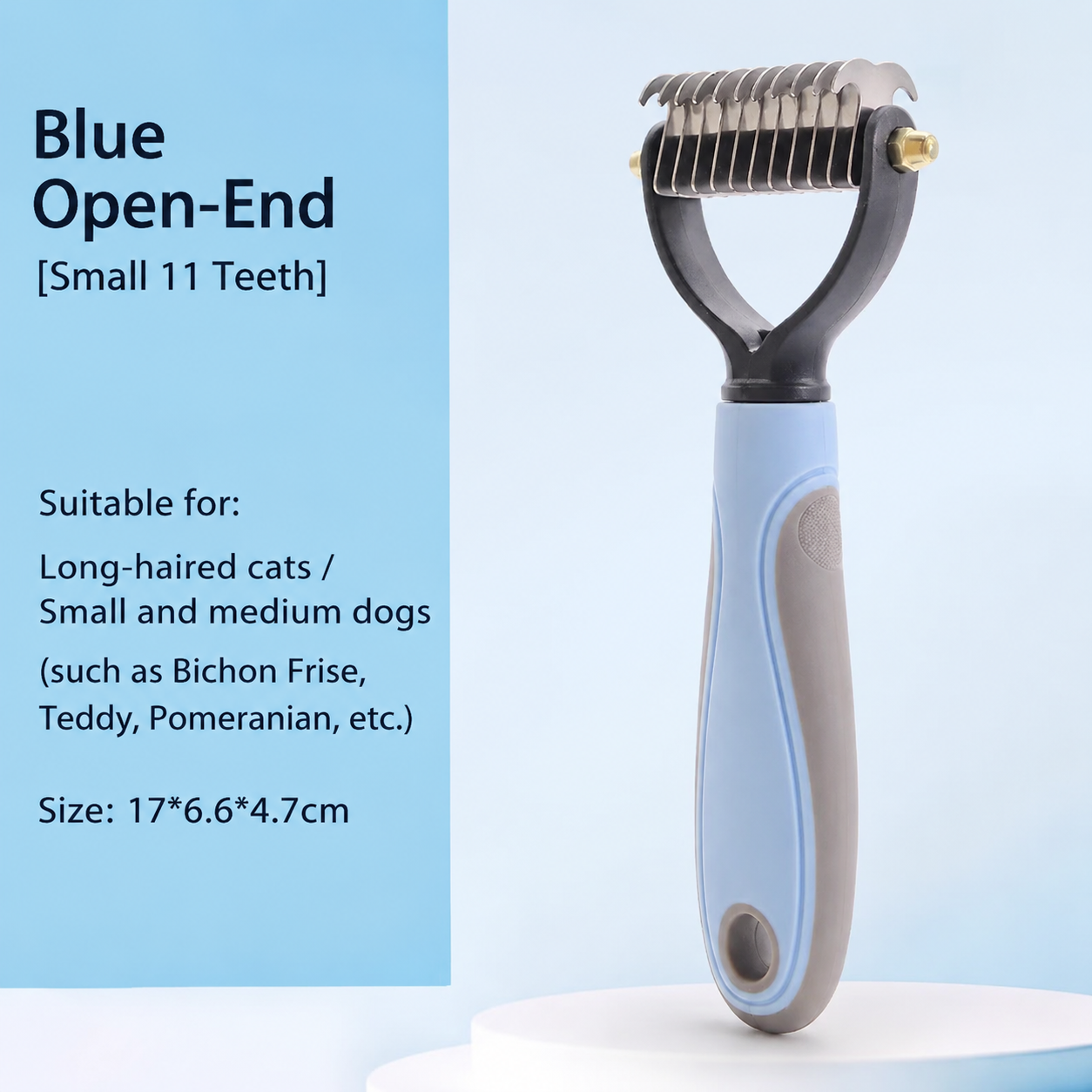 Double-Sided Pet Grooming and Dematting Comb — thumbnail 10