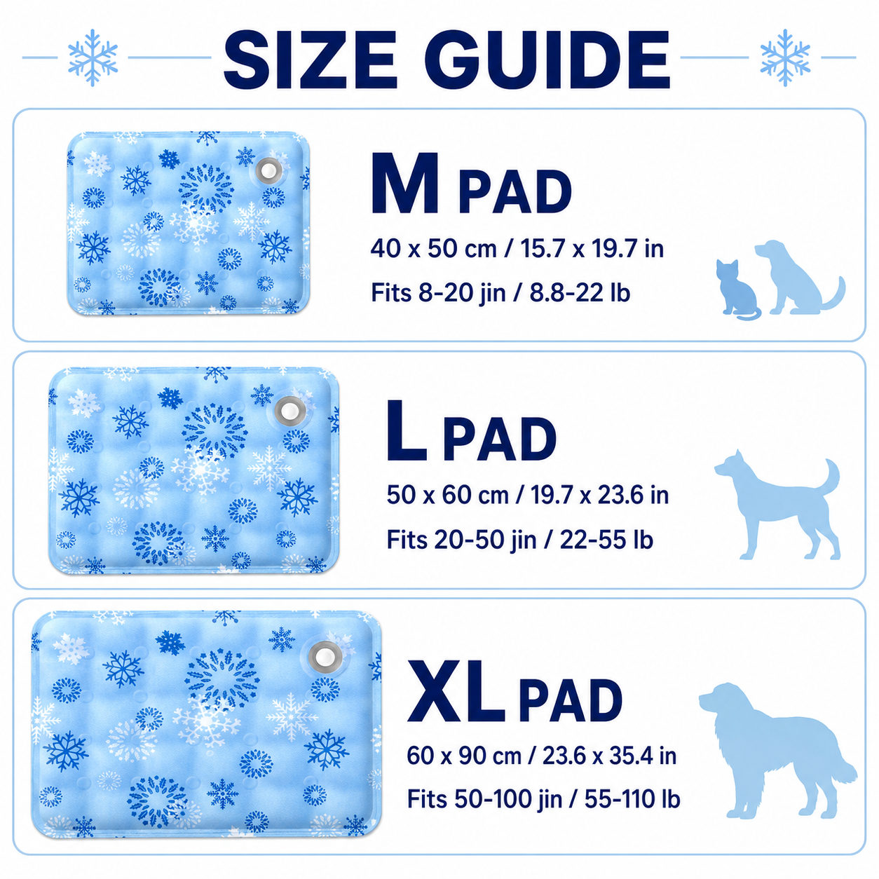 Foldable Water-Fill Pet Cooling Mat — thumbnail 6