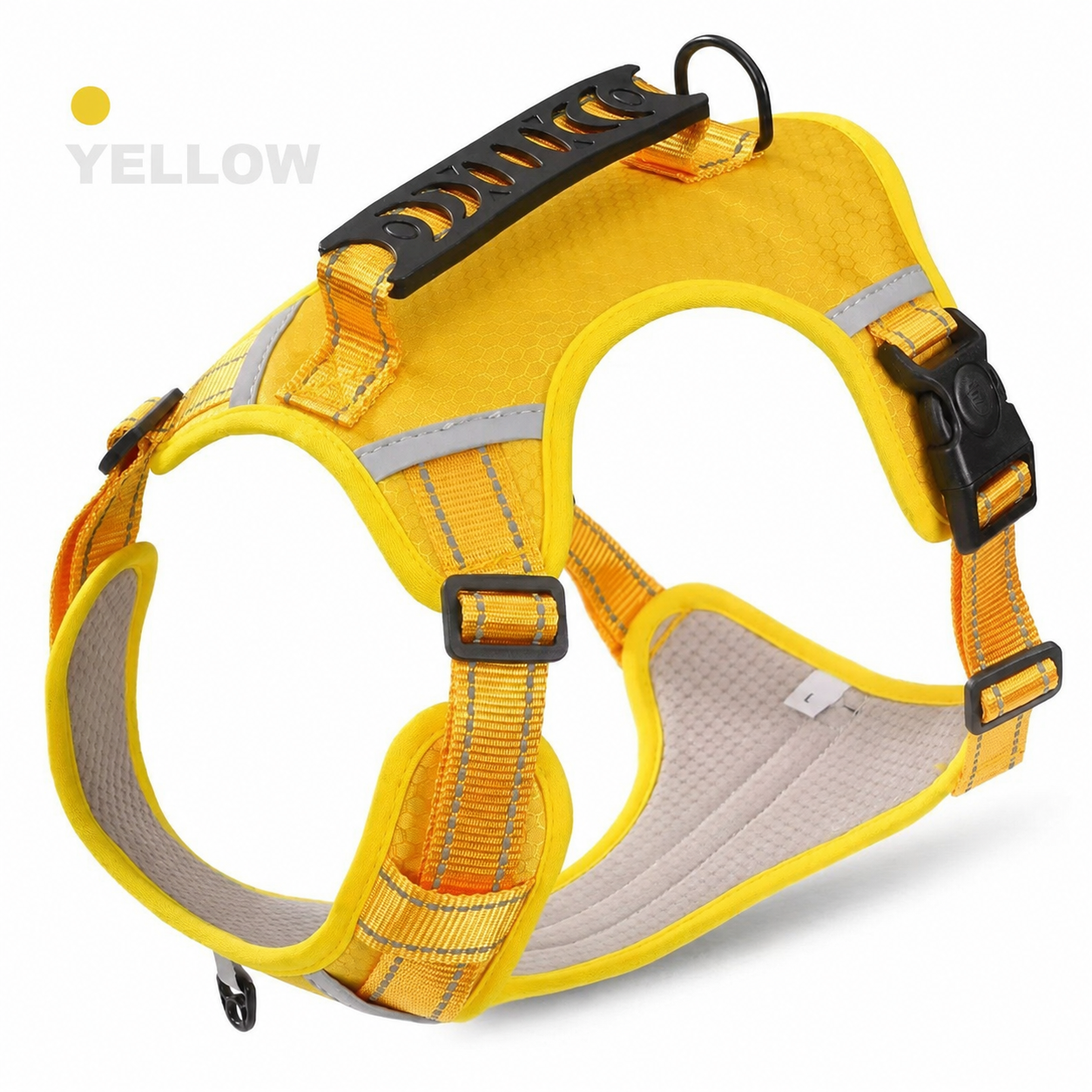 Padded Dog Harness with Dual Leash Attachment Points — thumbnail 10