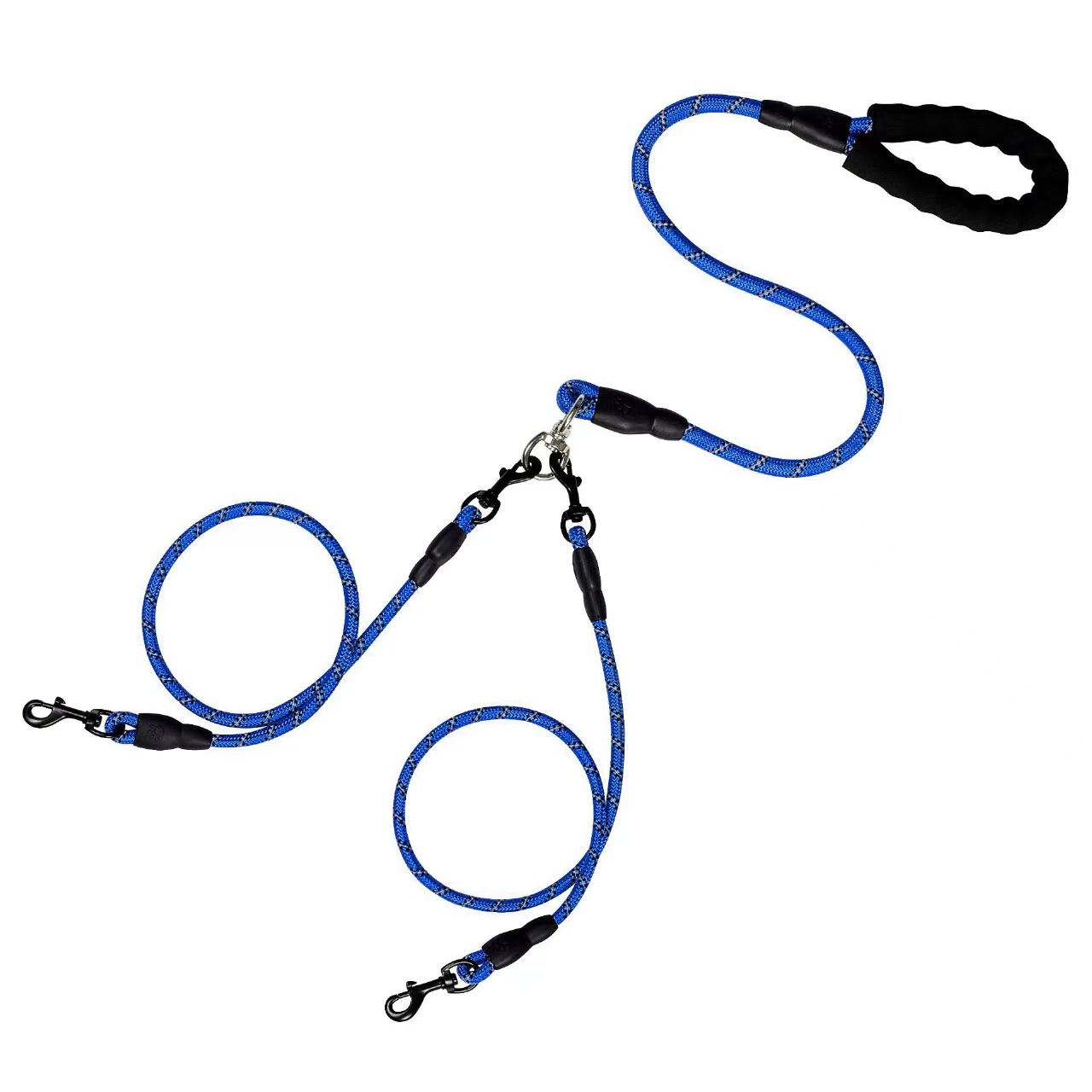 Reflective Multi-Dog Leash with Cushioned Handle — thumbnail 16