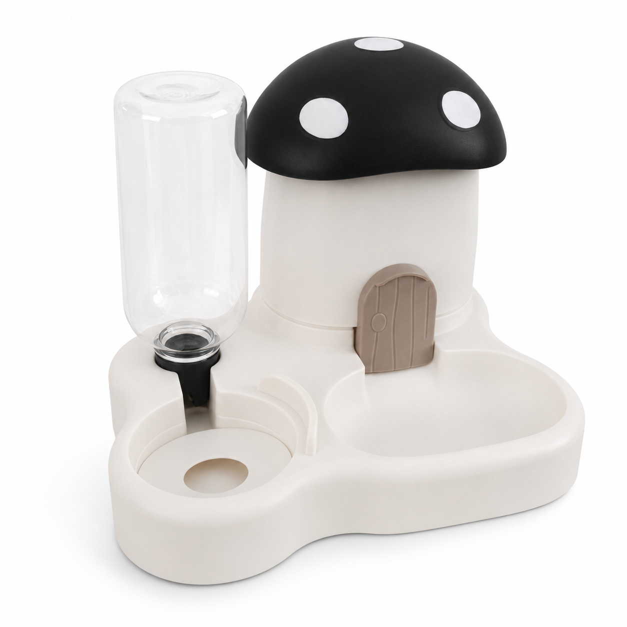 Mushroom-Shaped Gravity Pet Feeder and Water Dispenser — thumbnail 7